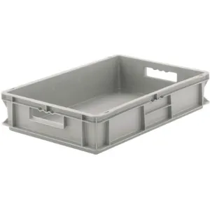 SCHAEFER EF4120.GY1 EF Stacking Container 16 x 12 x 5 Gray | AD9WNE 4VL80