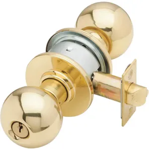 SCHLAGE A53PD C123 ORBIT 605 Medium Duty Knob Lockset Orbit | AC7BBB 36Z015