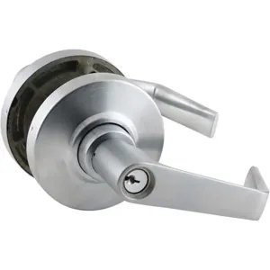 SCHLAGE AL80PD SAT 626 Door Lever Lockset Angled Storeroom Grade 2 | AH2HCN 28XV54