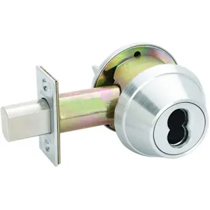 SCHLAGE B660BD SFIC 626 Deadbolt Hd Satin Chrome Sfic Not Incl. | AC7BDJ 36Z089