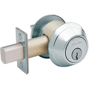 SCHLAGE B660P C123 626 Deadbolt Hd Satin Chrome 6 Pins | AC7BDL 36Z092