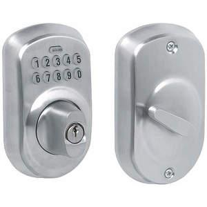 SCHLAGE BE365 C-KWY PLYMOUTH 626 Be Series Keypad Deadbolt Plymouth 626 | AC7BDT 36Z101
