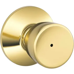 SCHLAGE F40 BELL 605 Medium Duty Knob Lockset Bell Privacy | AC7BFQ 36Z201