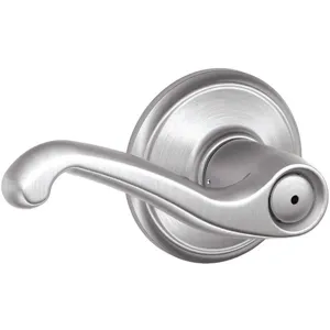 SCHLAGE F40 FLAIR 626 Medium Duty Lever Lockset Flair Privacy | AC7BFX 36Z207