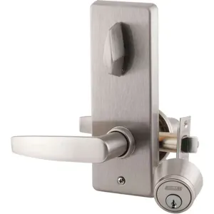 SCHLAGE S210PD JUP 619 Door Lever Lockset Jupiter Entry 2 Keys | AH9KUN 40CF13