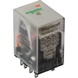 SCHNEIDER ELECTRIC 792XBXC-240A Plug-In Relay 8 Pins Square 240VAC | AH8ZER 39DL38