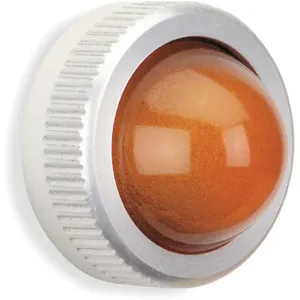 SCHNEIDER ELECTRIC 9001A6 Pilot Light Lens 30mm Amber Glass | AG7CPV 5B578