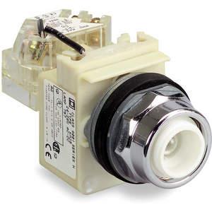 SCHNEIDER ELECTRIC 9001K1L35 Illuminated Push Button Operator 30mm Clear | AG7EKU 6B382