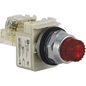 SCHNEIDER ELECTRIC 9001K2L1RH13 Illuminated Push Button 30mm 1no/1nc Red | AG7DMJ 5KCE1