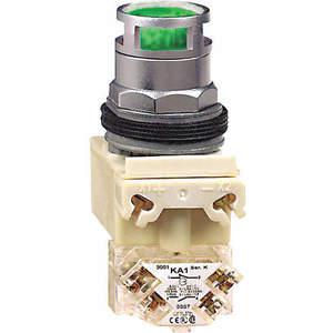 SCHNEIDER ELECTRIC 9001K3L1GH13 Illuminated Push Button 30mm 1no/1nc Green | AG7DNA 5KCF6