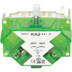 SCHNEIDER ELECTRIC 9001KA2 Contact Block 1no 30mm | AG7CNU 5B536