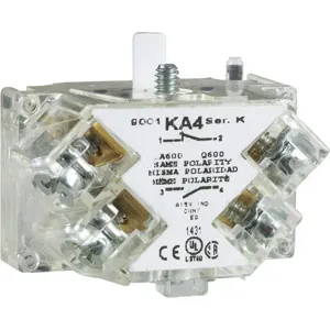 SCHNEIDER ELECTRIC 9001KA5 Contact Block 1nc Late Open 30mm | AG7CNQ 5B533