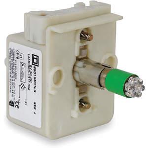 SCHNEIDER ELECTRIC 9001KM35LG Lampenmodul 30 mm 24–28 VAC/VDC grüne LED | AF9KDX 2XVL7