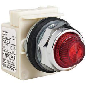 SCHNEIDER ELECTRIC 9001KP35R31 Pilot Light Incandescent Red 24-28vac/dc | AG6QQN 45C469