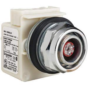 SCHNEIDER ELECTRIC 9001KP38LR Kontrollleuchte, LED, rot, 120 VAC/DC, ohne Linse | AG6QQX 45C477