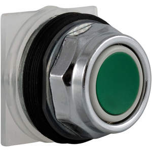 SCHNEIDER ELECTRIC 9001KR1G Non-illuminated Push Button Operator Green | AF9GFZ 2EN16
