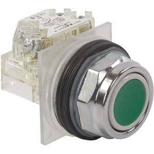SCHNEIDER ELECTRIC 9001KR1GH13 Non-illuminated Push Button 30mm 1no/1nc Green | AF9KFD 2XVR9
