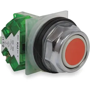 SCHNEIDER ELECTRIC 9001KR1RH6 Non-illuminated Push Button 30mm 1nc Red | AF9KFH 2XVT4