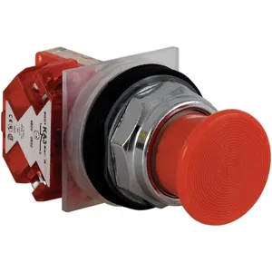 SCHNEIDER ELECTRIC 9001KR24RH6 Non-illuminated Push Button 30mm 1nc Red | AG7DDJ 5FZJ7