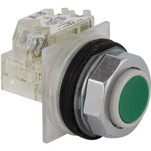 SCHNEIDER ELECTRIC 9001KR3GH13 Non-illuminated Push Button 30mm 1no/1nc Green | AG7DED 5FZL5