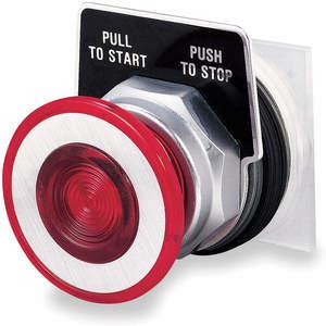 SCHNEIDER ELECTRIC 9001KR9P1R Illuminated Push Button Operator 30mm Red | AF9GGX 2EN47