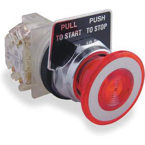 SCHNEIDER ELECTRIC 9001KR9RH13 Non-illuminated Push Button 30mm 1no/1nc Red | AF9GHA 2EN50