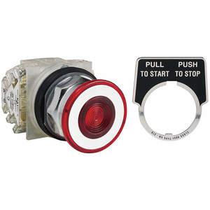SCHNEIDER ELECTRIC 9001KR9RH2 Non-illuminated Push Button 30mm 1no/1nc Red | AG6QUJ 45C535