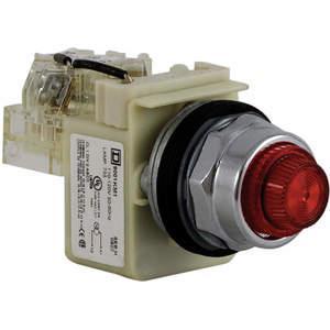 SCHNEIDER ELECTRIC 9001KT1R31 Push-Test-Pilotlampe, rote Glühlampe | AG6QUT 45C553