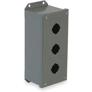 SCHNEIDER ELECTRIC 9001KYAF3 Push Button Enclosure 30mm 3 Holes Steel | AF9JHA 2NMC1