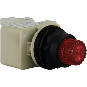 SCHNEIDER ELECTRIC 9001SK2L35LRRH13 Illuminated Push Button 30mm 1no/1nc Red | AG7DNZ 5KCH8