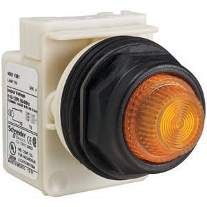 SCHNEIDER ELECTRIC 9001SKP1A31 Pilotlicht-Glühlampe, bernsteinfarbene Fresnel-Linse | AG6QWR 45C602