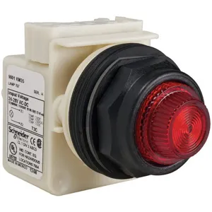 SCHNEIDER ELECTRIC 9001SKP35R31 Pilot Light Incandescent Red 24-28vac/dc | AG6QXH 45C618