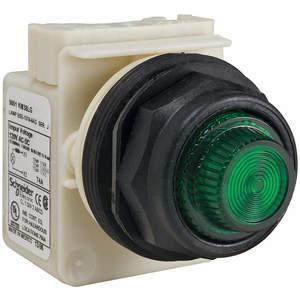 SCHNEIDER ELECTRIC 9001SKP38LGG31 Pilot Light Led Green 120v Fresnel Lens | AG6QXM 45C622