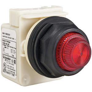 SCHNEIDER ELECTRIC 9001SKP38LRR31 Kontrollleuchte, LED, rot, 120 V, Fresnel-Linse | AG6QXQ 45C625