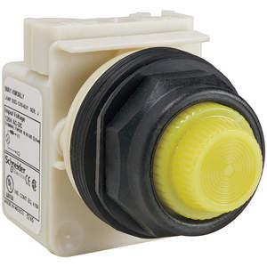 SCHNEIDER ELECTRIC 9001SKP38LYY31 Kontrollleuchte, LED, gelb, 120 V, Fresnel-Linse | AG6QXU 45C628