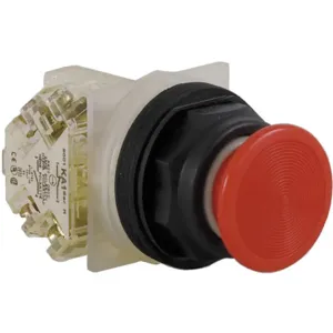 SCHNEIDER ELECTRIC 9001SKR4RH13 Non-illuminated Push Button 30mm 1no/1nc Red | AG6RBT 45J143