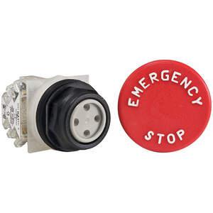 SCHNEIDER ELECTRIC 9001SKR5R05H13 Non-Illuminated Push Button 30mm 1NO/1NC Red | AG6RBV 45J145