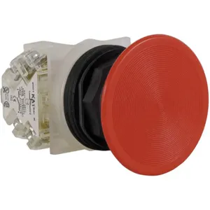 SCHNEIDER ELECTRIC 9001SKR5RH13 Non-illuminated Push Button 30mm 1no/1nc Red | AG6RBW 45J146