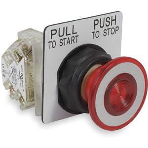 SCHNEIDER ELECTRIC 9001SKR9RH13 Non-illuminated Push Button 30mm 1no/1nc Red | AF9JLH 2NML9