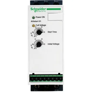 SCHNEIDER ELECTRIC ATS01N109FT Soft Start 110-460VAC 9Amps 1 or 3-Phase | AG7GFX 6VMD3