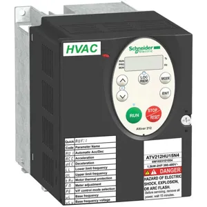 SCHNEIDER ELECTRIC ATV212HU22N4 Variable Frequency Drive 3 Hp 400-480v | AG7FQW 6MVC0