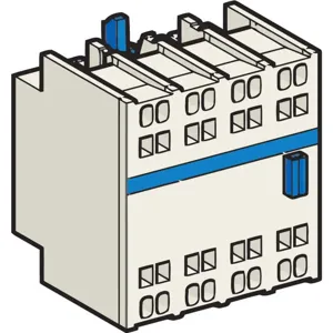 SCHNEIDER ELECTRIC LADC22 Contactor Auxiliary Contact Block IEC | AJ2DPF 48N971