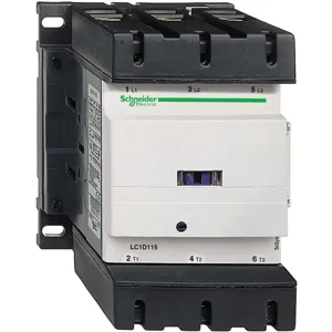 SCHNEIDER ELECTRIC LC1D115LE7 Contactor Iec 208vac 3p 115a | AF8ATM 24J873