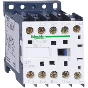 SCHNEIDER ELECTRIC LC1K1210G7 Miniature Contactor Iec 120vac 3p 12a | AF9HZE 2MMU8