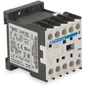 SCHNEIDER ELECTRIC LP1K0610BD Miniature Contactor Iec 24vdc 3p 6a | AF9JAB 2MMX4