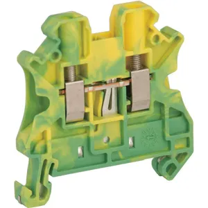 SCHNEIDER ELECTRIC NSYTRV42PE Terminal Block Screw Clamp Tech Grounding Block | AF7YUY 23NY15