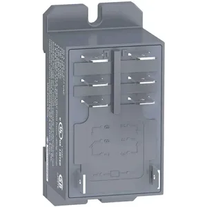 SCHNEIDER ELECTRIC RPF2AJD Enclosed Power Relay 30A 12VDC DPST | AF6QAB 1YAC1