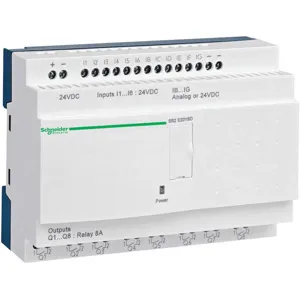 SCHNEIDER ELECTRIC SR2E201BD Logic Relay 24VDC Without Display | AF9HBY 2GNL1