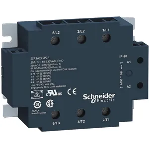 SCHNEIDER ELECTRIC SSP3A250BD Solid State Relay 4-32VDC SCR 50A UL | AG4VJD 34UJ28