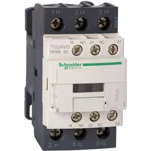 SCHNEIDER ELECTRIC T02AN13B7 Contactor Nema 24vac | AF6MKR 19YH59